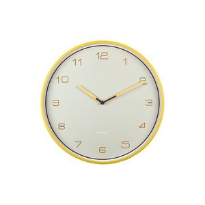 Karlsson 6013BY dizajnové nástenné hodiny žltá, pr. 40 cm vyobraziť