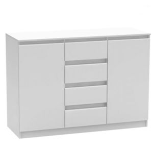 HANY NEW 010 komoda, biela vyobraziť