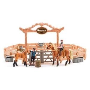 Faunica Jazdiareň s koňmi vyobraziť