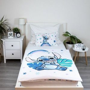 Jerry Fabrics Detské bavlnené obliečky do postieľky Baby Lilo and Stitch "Rainbow", 100 x 135 cm, 40 x 60 cm vyobraziť