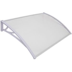 Aldotrade Dverná strieška 150 x 100 cm nedelená Lagrada, číra vyobraziť