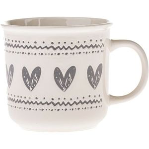 Keramický hrnček Srdiečka I, 450 ml vyobraziť