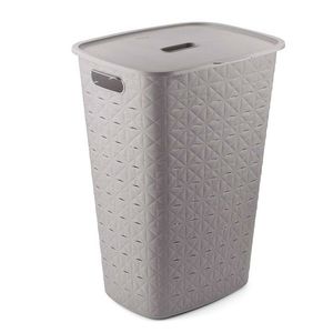 Curver Kôš na špinavú bielizeň Softex 56 l, sivá vyobraziť