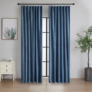 4Home Zatemňovací záves s krúžkami Paris tmavomodrá, 150 x 250 cm vyobraziť