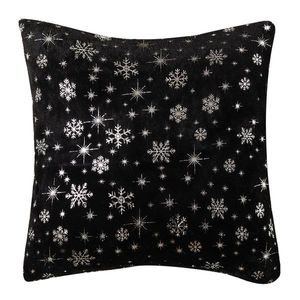 4Home Obliečka na vankúšik Frosty čierna, 45 x 45 cm vyobraziť