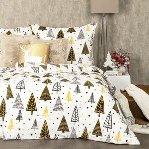 4Home Obliečky mikroflanel Nordic Tree, 140 x 200 cm, 70 x 90 cm vyobraziť