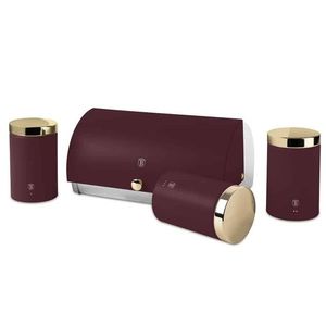 BerlingerHaus Chlebník a súprava dóz na potraviny Leonardo, 1+3 ks vyobraziť