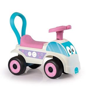 Dolu Odrážadlo auto, bielo-ružová vyobraziť