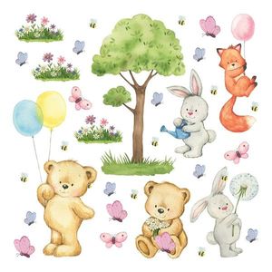 Samolepiaca dekorácia Bear, 30 x 30 cm vyobraziť