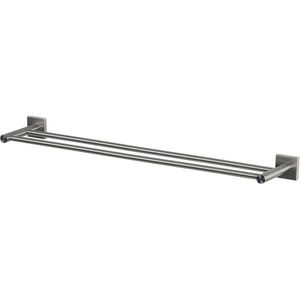 Spirella Dvojitý nástenný držiak na uteráky Nyo 60 cm, brúsená nehrdz. oceľ vyobraziť