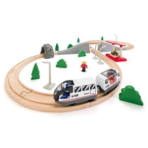 Drevená vlaková súprava – číslo osem, 45 dielov vyobraziť