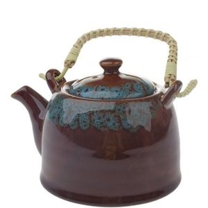 Keramická kanvička na čaj 850 ml, modrá vyobraziť