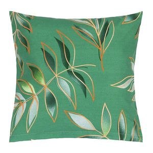 Bellatex Obal na vankúš List zelená, 40 x 40 cm vyobraziť