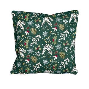 Forbyt Obliečka na vankúš Zelené Vianoce, 40 x 40 cm vyobraziť