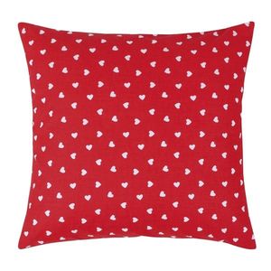 Bellatex Vankúšik Adela Srdiečka červená, 40 x 40 cm vyobraziť