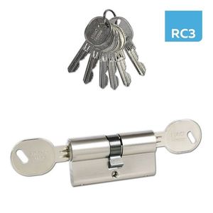 Richter ES.30/40.BSZ.NI cylindrická vložka s prestupovou spojkou 30+40 mm, 6 ks kľúčov vyobraziť