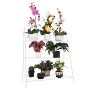 Kondela Kovový regál Veruma, biela vyobraziť