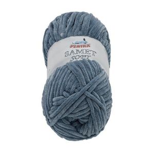 Bellatex Priadza SAMET tmavosivá, 100 g / 100 m vyobraziť