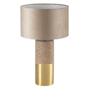 Rabalux 74219 dekoratívna keramická stolná lampa Yelda, hnedá vyobraziť