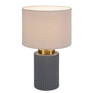 Rabalux 74045 stolná lampa Glovy, sivá vyobraziť