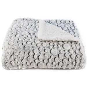 BO-MA Trading Baránková deka Petra sivá, 150 x 200 cm vyobraziť