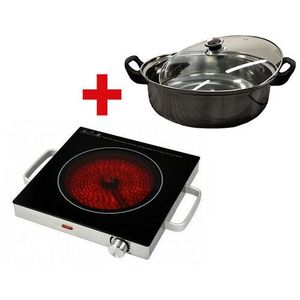 Akčný set Kalorik varič CKP 1001 + nehrdzavejúci hrniec zadarmo vyobraziť