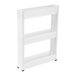 4Home Úzky odkladací regál na kolieskach Slim Jim vyobraziť