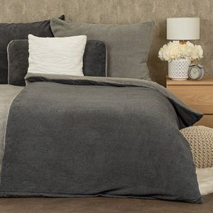 4Home Baránkové obliečky Teddy sivá, 140 x 200 cm, 70 x 90 cm vyobraziť