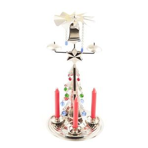 Tradičné anjelské zvonenie Stromček, strieborná vyobraziť