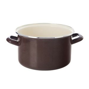 Orion Smaltovaný hrniec s lemom Brown, 3 l, 3 l vyobraziť