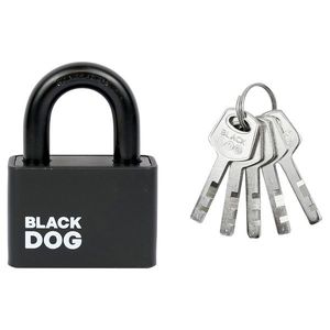 Oceľový visiaci zámok RV.BLACKDOG.50 vyobraziť