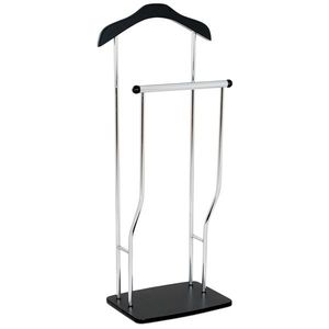 Autronic Nemý sluha Dustin chróm / čierna, 45 x 108 cm vyobraziť