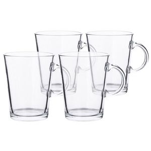 Altom Sklenený hrnček Atena 420 ml, sada 4 ks vyobraziť
