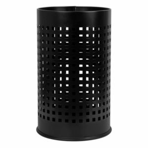 Alda Odpadkový kôš Officer dierovaný 18 l, čierna, 18 l vyobraziť