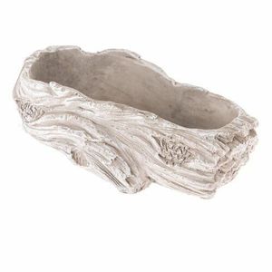 Kvetináč Koreň stromu, béžová, 20 x 8 x 10, 5 cm vyobraziť