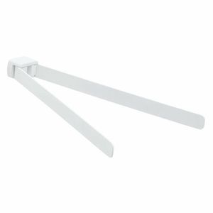 GEDY PI2302 Pirenei držiak uterákov dvojitý otočný, 35 cm, biela mat vyobraziť