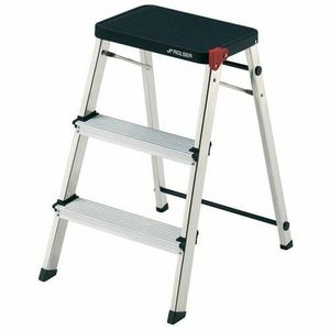 Rolser Skladacie schodíky M3 ALU, 3 stupne, čierna vyobraziť