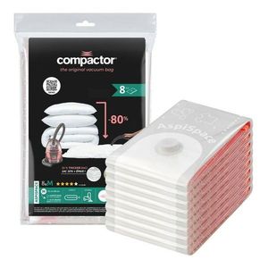 Compactor Set vákuových úložných vriec Aspispace M 6 ks, 70 l, 55 x 90 cm, 6 ks vyobraziť