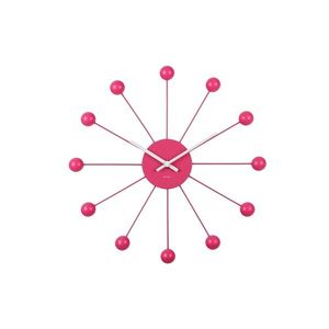 Karlsson 5977BP dizajnové nástenné hodiny tmavoružová, pr. 40 cm vyobraziť