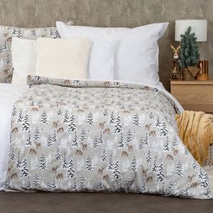 4Home Bavlnené obliečky Christmas forest, 140 x 200 cm, 70 x 90 cm vyobraziť