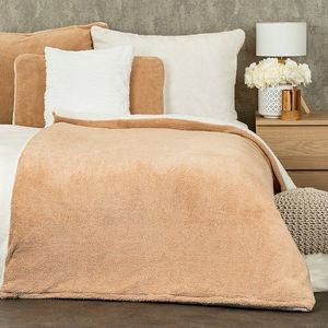 4Home Baránkové obliečky Teddy béžová, 140 x 200 cm, 70 x 90 cm vyobraziť