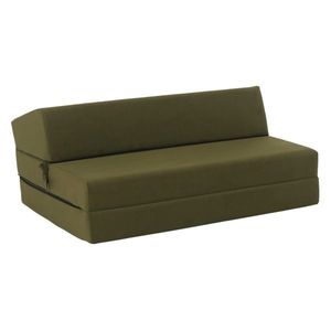 Skladacie kreslo/matrac VEDIS, zelená vyobraziť