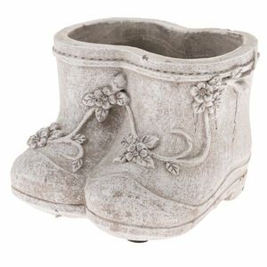 Betónový kvetináč Topánky, 15, 5 x 10, 5 x 12, 5 cm vyobraziť