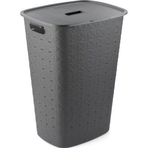 Curver Kôš na špinavú bielizeň Softex 56 l, tmavosivá vyobraziť