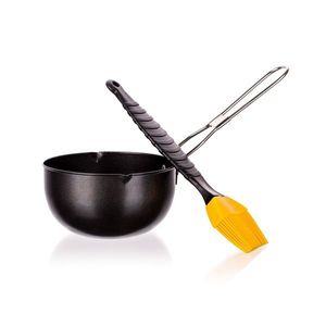 Happy Green Miska so silikónovou mašlovačkou, pr. 11, 8 cm vyobraziť