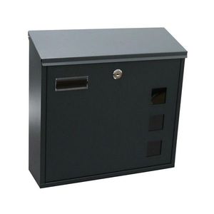 Poštová schránka 350 x 330 x 110 mm, antracit vyobraziť