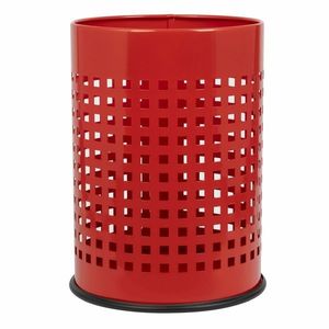 Alda Odpadkový kôš Officer dierovaný 18 l, červená, 18 l vyobraziť