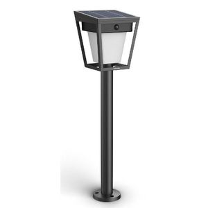 Philips Nissa UltraEfficient solárny LED stĺpik, senzor, čierna, 1, 8 W, 250/25 lm, 3000 K vyobraziť