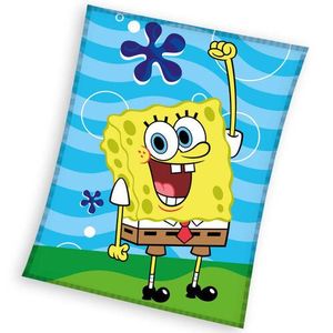 Carbotex Detská deka Sponge Bob Zábava v Mori, 130 x 170 cm vyobraziť