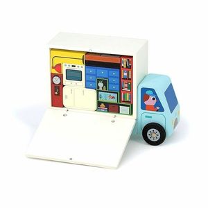 Vilac Drevená logická hra Nalož to správne! Sťahováci vyobraziť